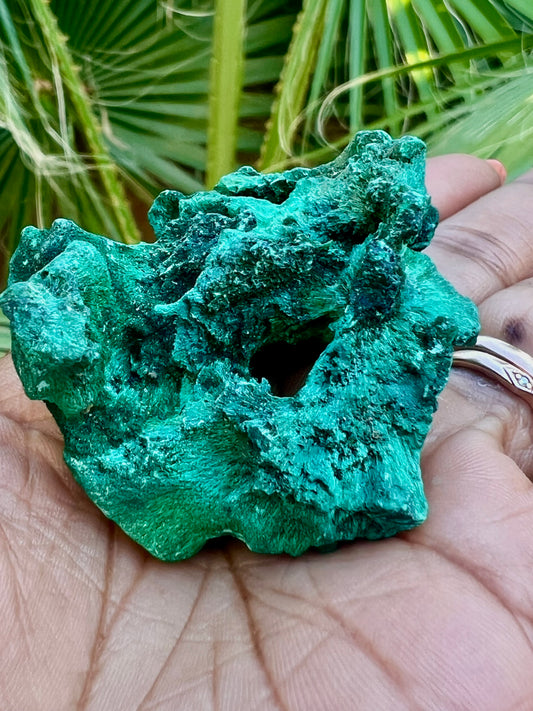 Raw Malachite Crystal